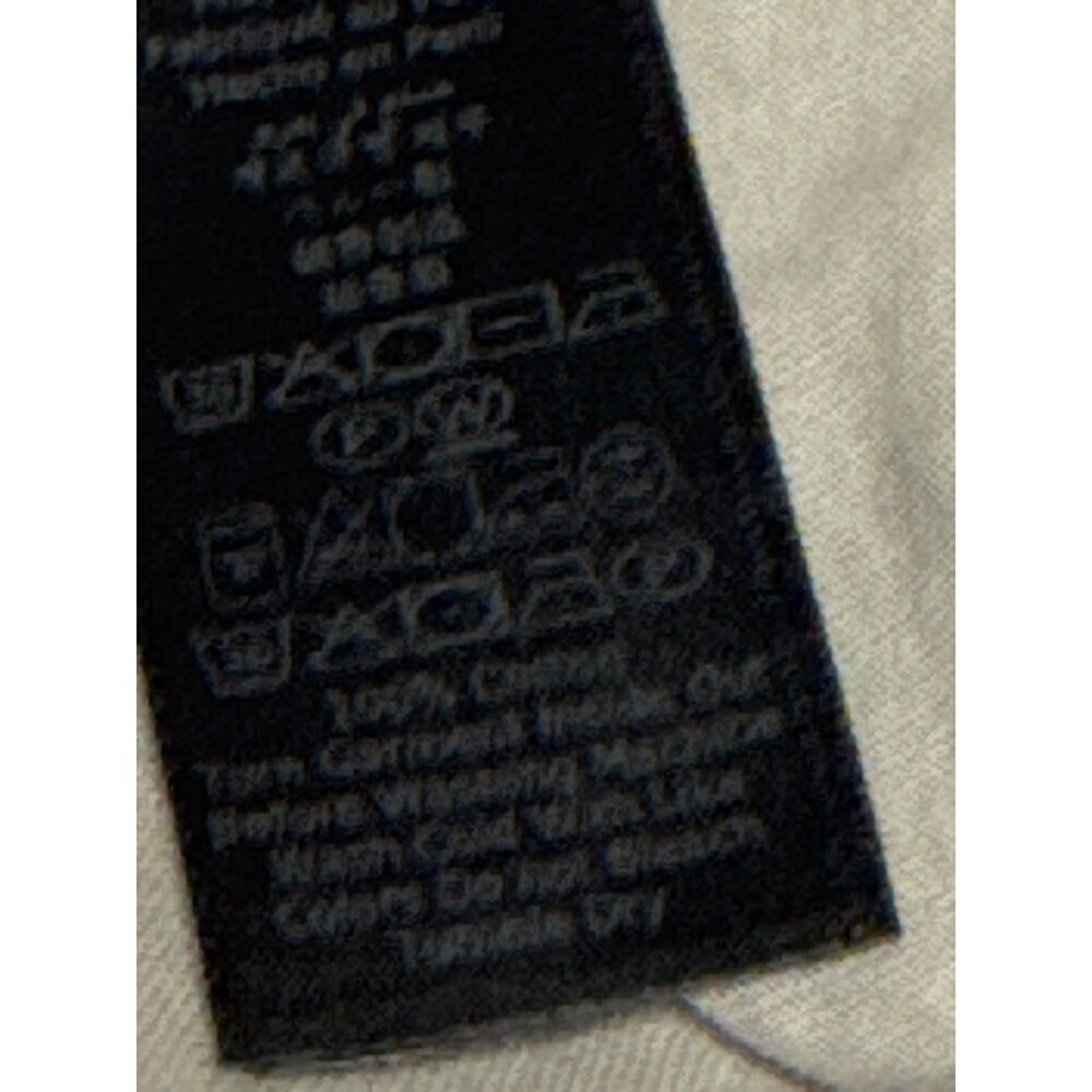 John Varvatos Men's Shirt Enzo Short Sleeve Crew T-Shirt Collar Grey Size XL - Picture 10 of 10